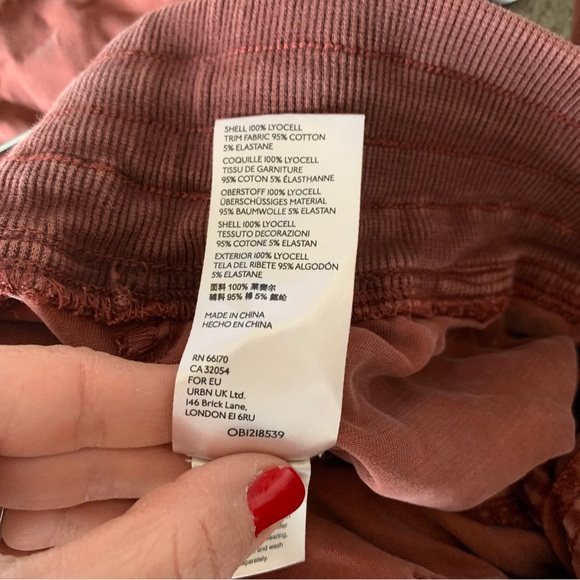 Anthropologie Pilcro Mallory Jogger Pants brick - Picture 9 of 12